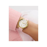 Guess Trend Women 36 mm White Dial Analog Watch GW0998L2