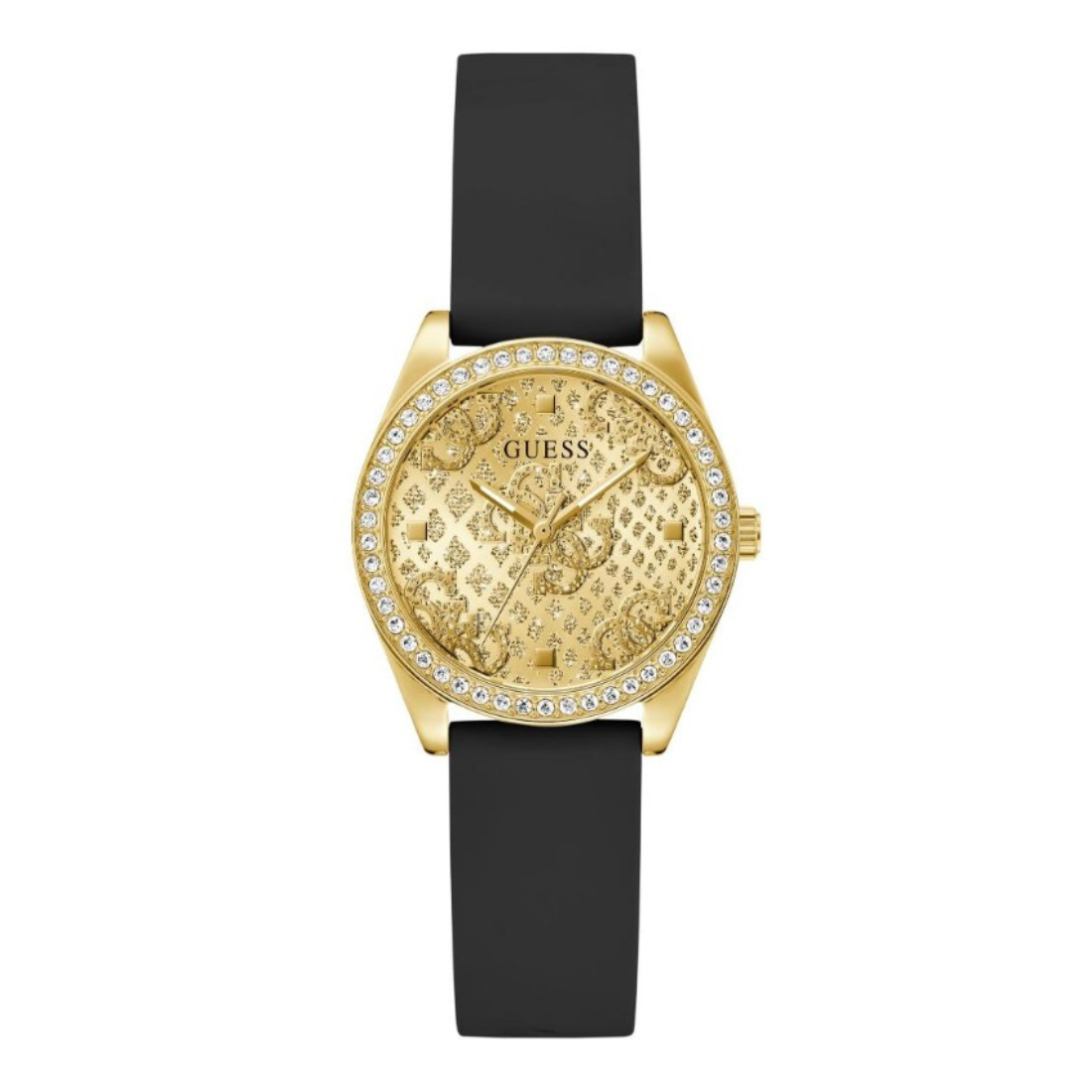 Guess Trend Women 32 mm Champagne Dial Analog Watch GW1015L2