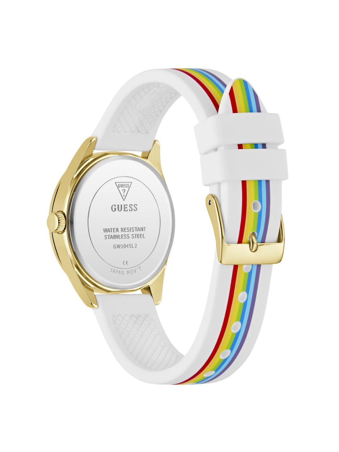 Guess Trend Women 34 mm White Dial Analog Watch GW1045L2