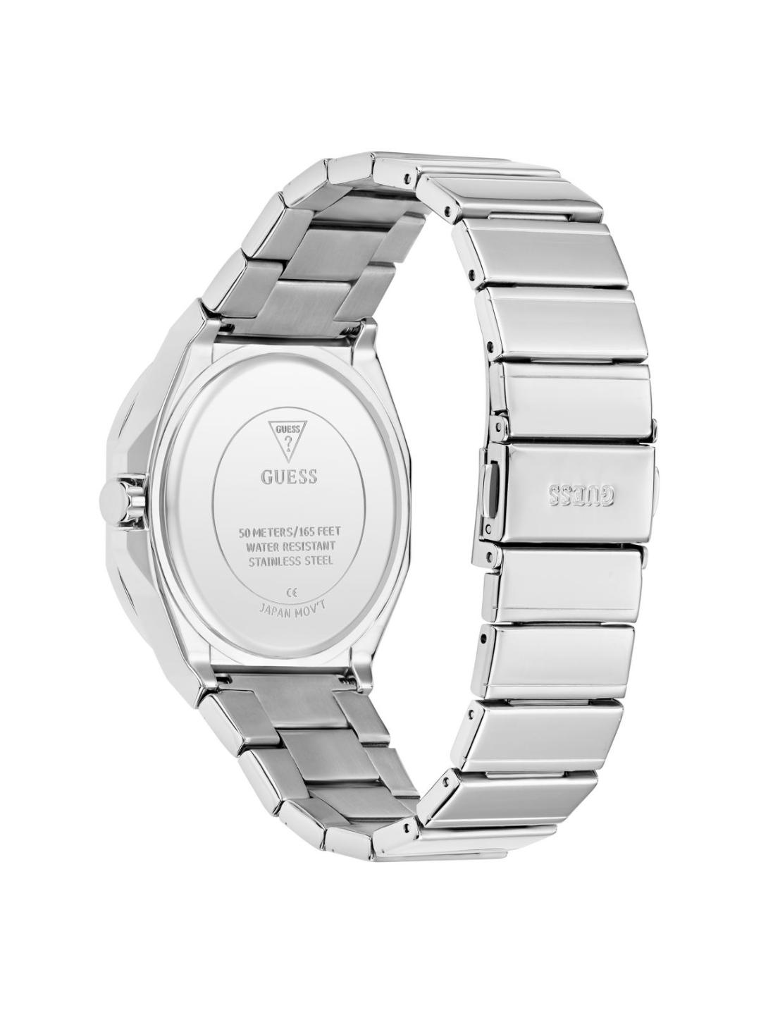 Guess Trend Men 38 mm Silver Dial Analog Watch GW1070G1