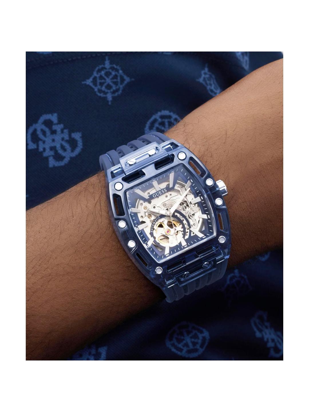 Guess Trend 42 mm Blue Dial Men Chrono Watch GW1073G1