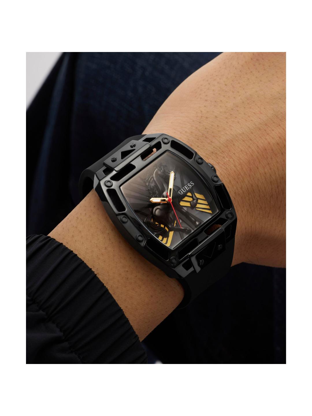 Guess Trend 44 mm Black Dial Analog Men Watch GW1074G1