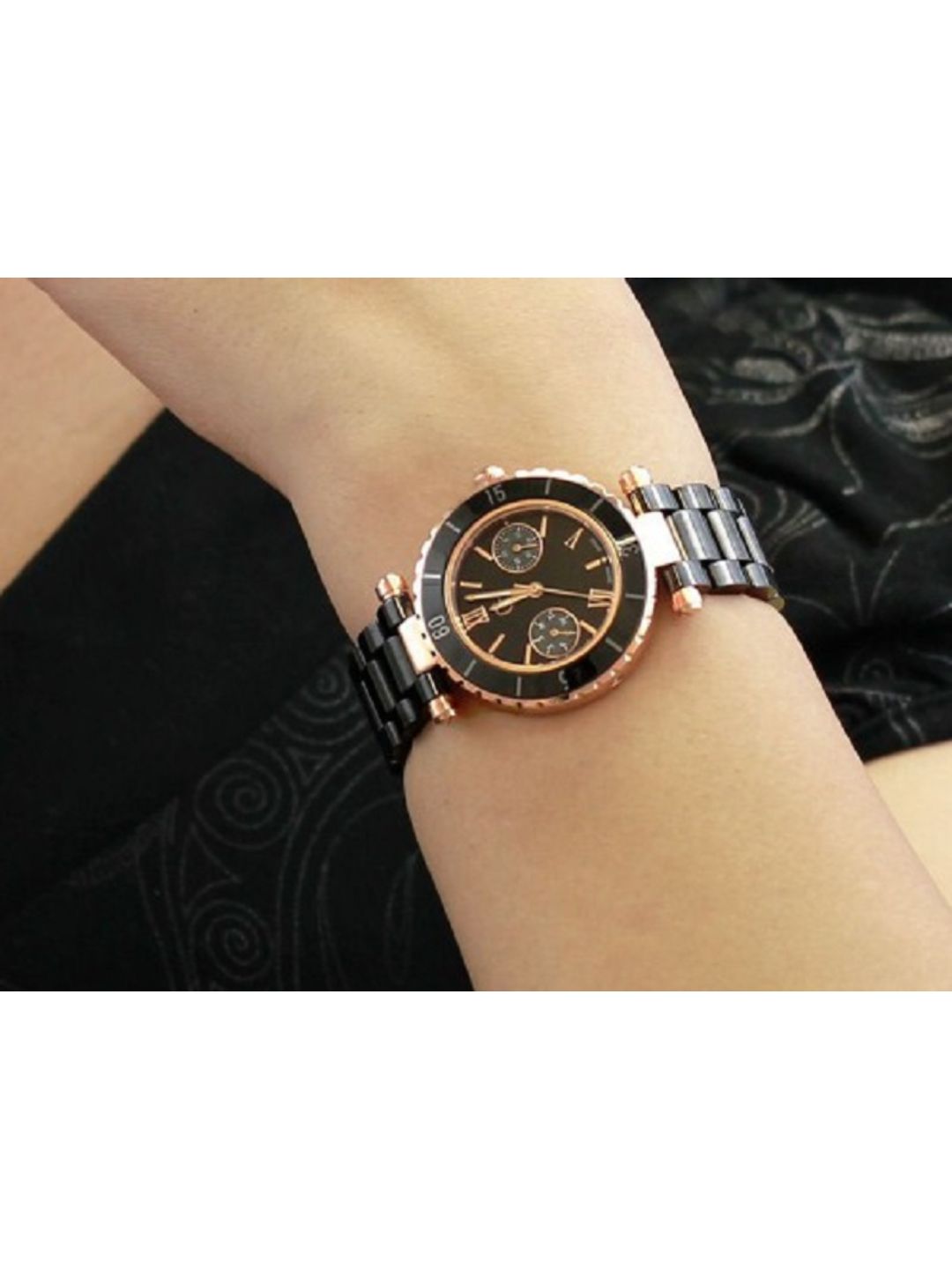 Guess Collection 34 mm Ladies Wrist Watch Black I42004L2S