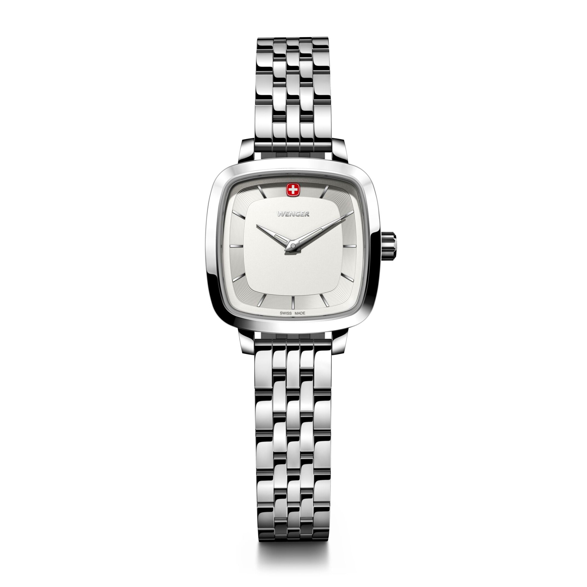 Wenger Vintage Classic 27 mm White Dial Women Watch 01.1911.101