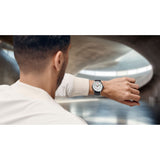 Wenger Terragraph 43 mm White Dial Men Analog Watch 01.0541.126