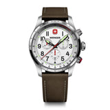 Wenger Terragraph Chrono 43 mm White Dial Men Watch 01.0543.109