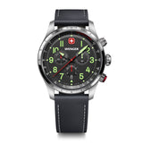 Wenger Terragraph Chrono 43 mm Black Dial Men Watch 01.0543.110
