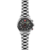 Wenger Terragraph Chrono 43 mm Black Dial Men Watch 01.0543.111