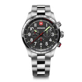 Wenger Terragraph Chrono 43 mm Black Dial Men Watch 01.0543.111