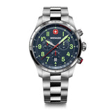 Wenger Terragraph Chrono 43 mm Blue Dial Men Watch 01.0543.112