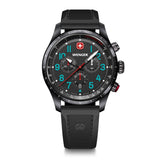Wenger Terragraph Chrono 43 mm Black Dial Men Watch 01.0543.116