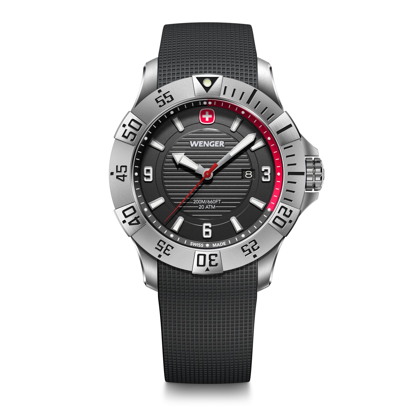Wenger Seaforce 43 mm Black Dial Men Analog Watch 01.0641.138