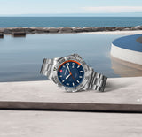 Wenger Seaforce 43 mm Blue Dial Men Analog Watch 01.0641.141