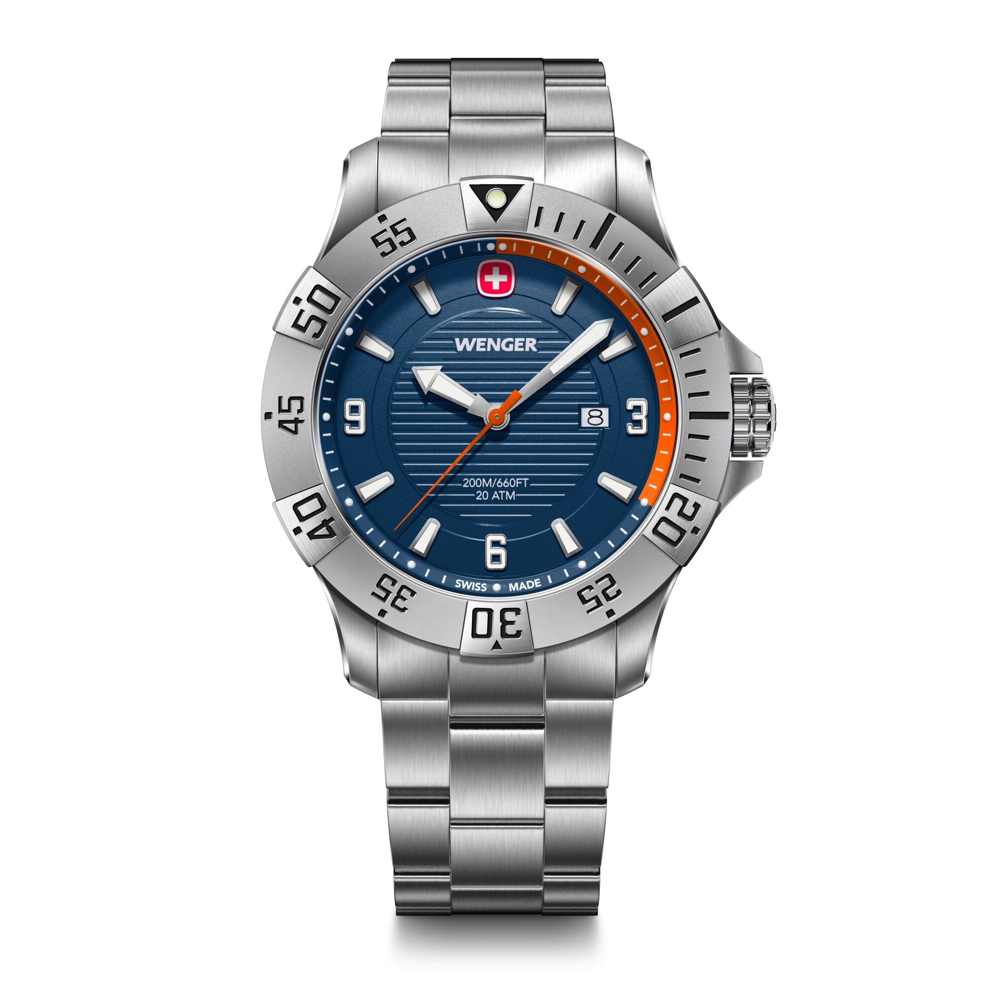 Wenger Seaforce 43 mm Blue Dial Men Analog Watch 01.0641.141