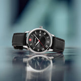 Wenger City Classic 34 mm Black Dial Unisex Watch 01.1421.123