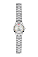 Wenger City Classic 34 mm Silver Dial Unisex Watch 01.1421.126