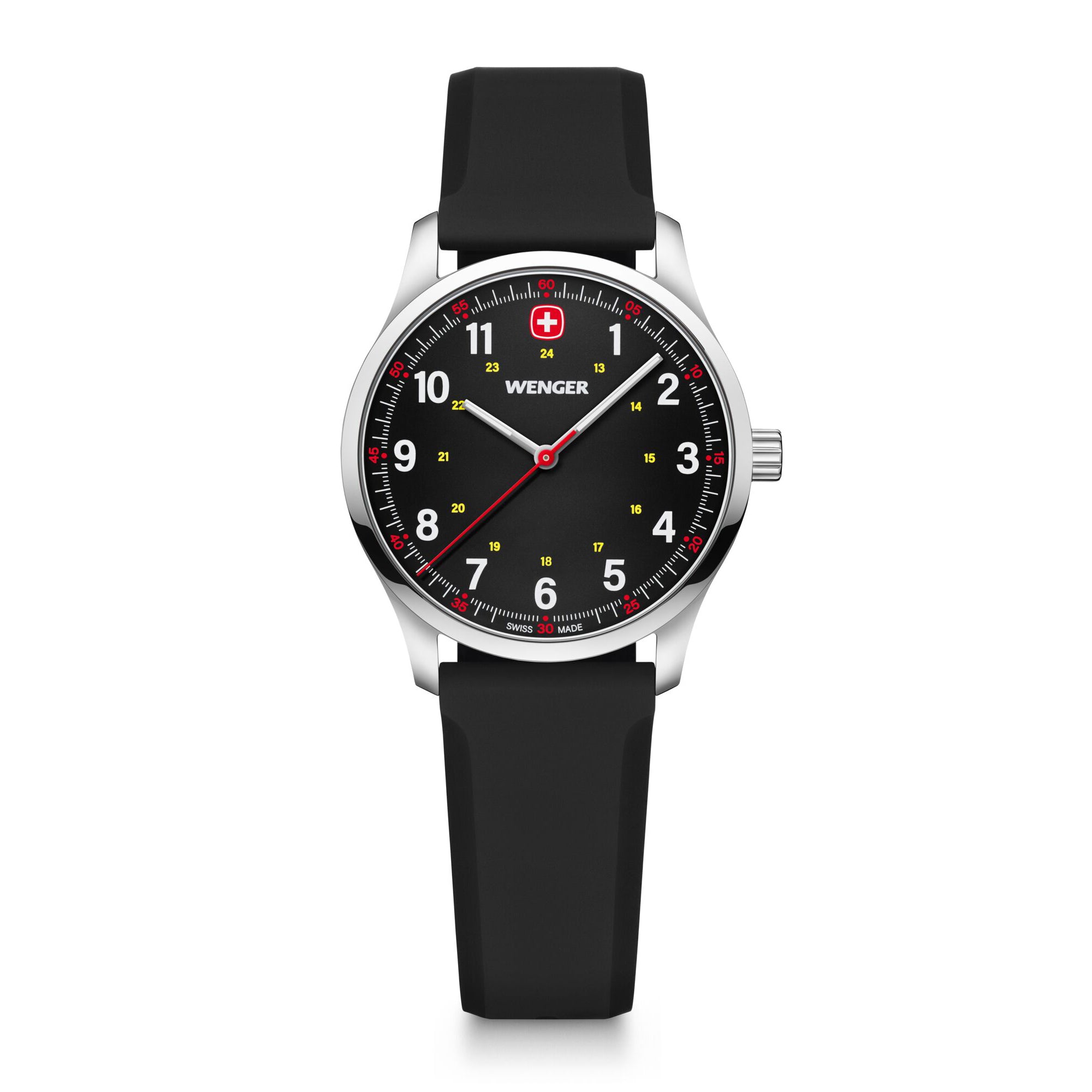 Wenger City Sport 34 mm Black Dial Unisex Watch 01.1421.127