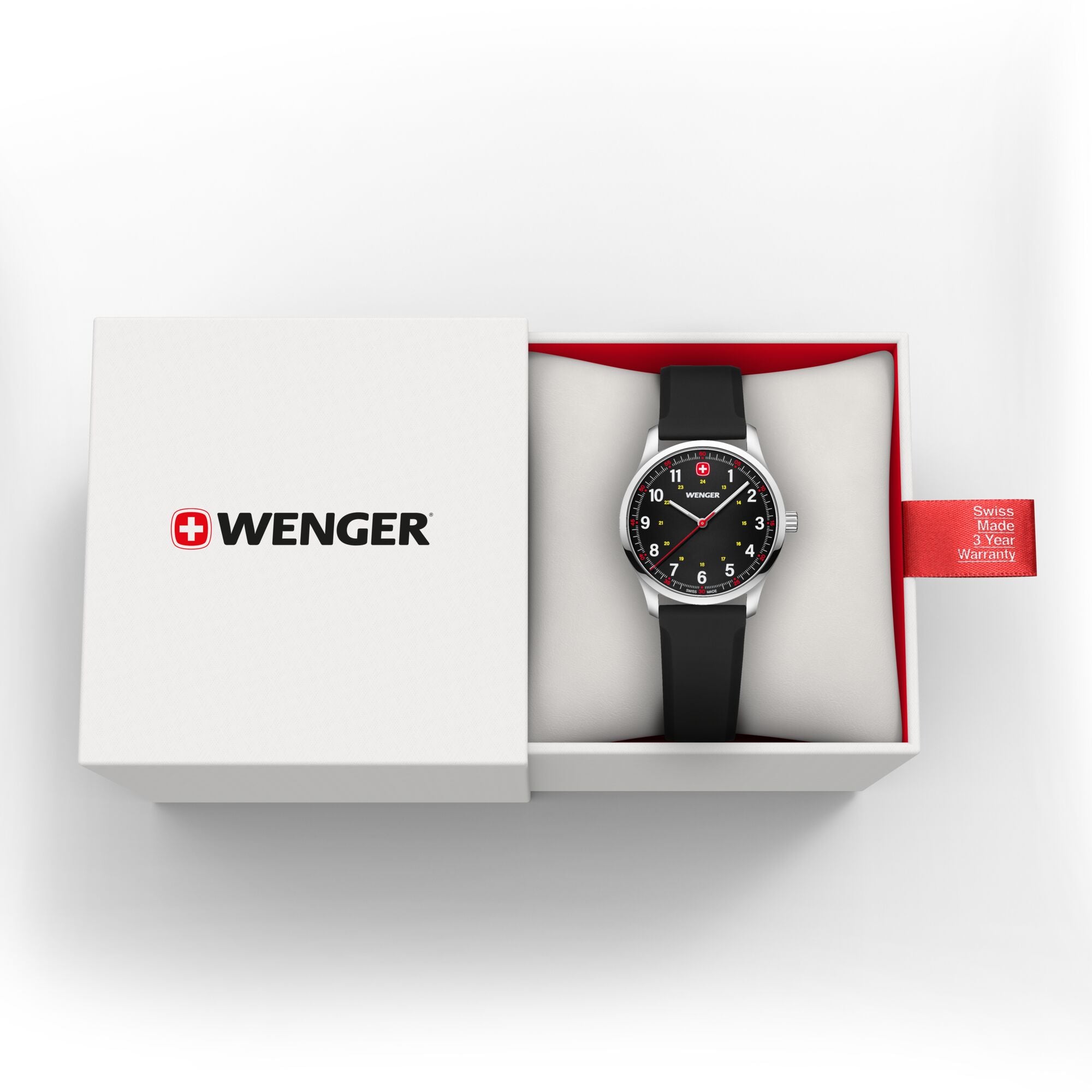 Wenger City Sport 34 mm Black Dial Unisex Watch 01.1421.127