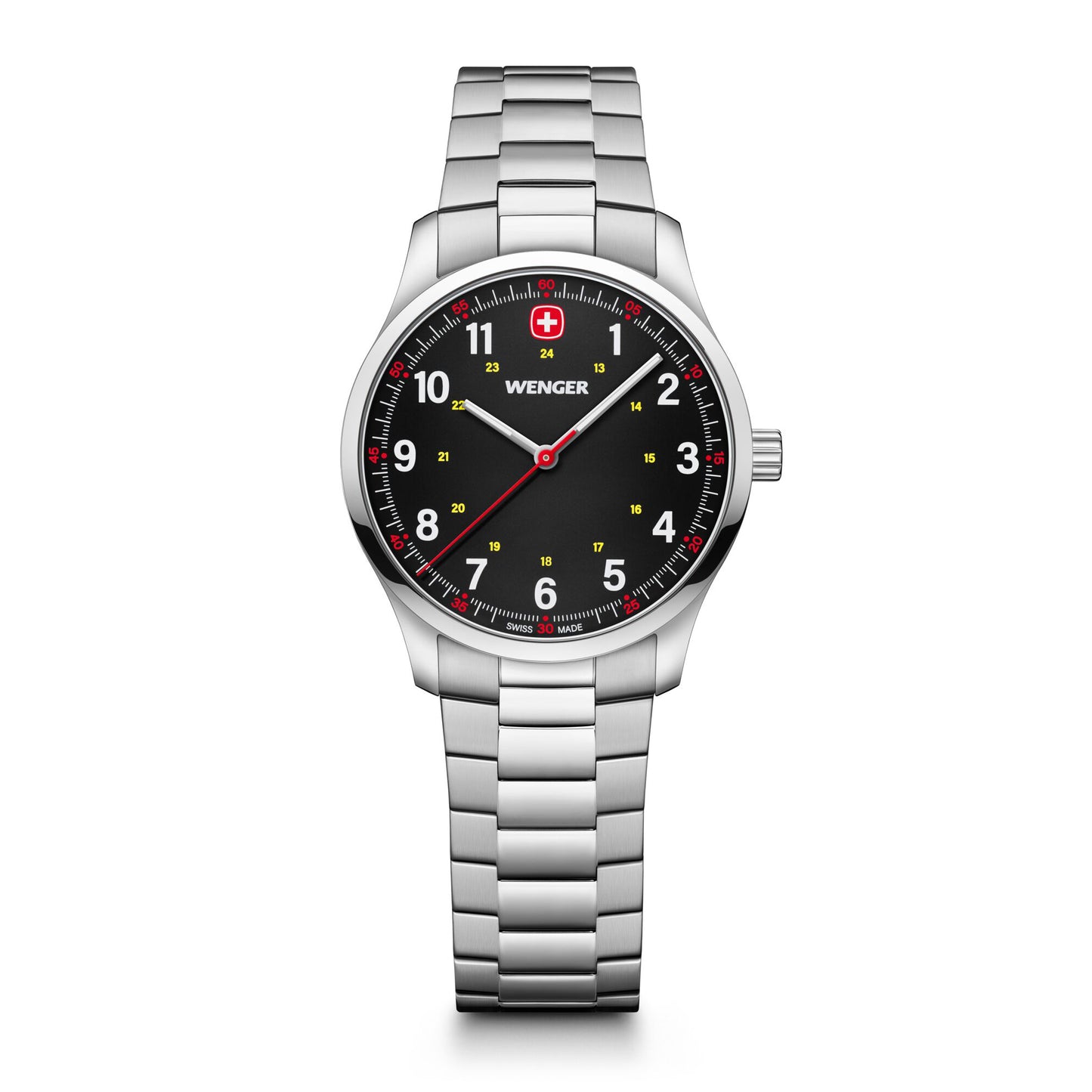 Wenger City Sport 34 mm Black Dial Unisex Watch 01.1421.128