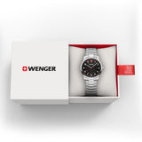 Wenger City Sport 34 mm Black Dial Unisex Watch 01.1421.128