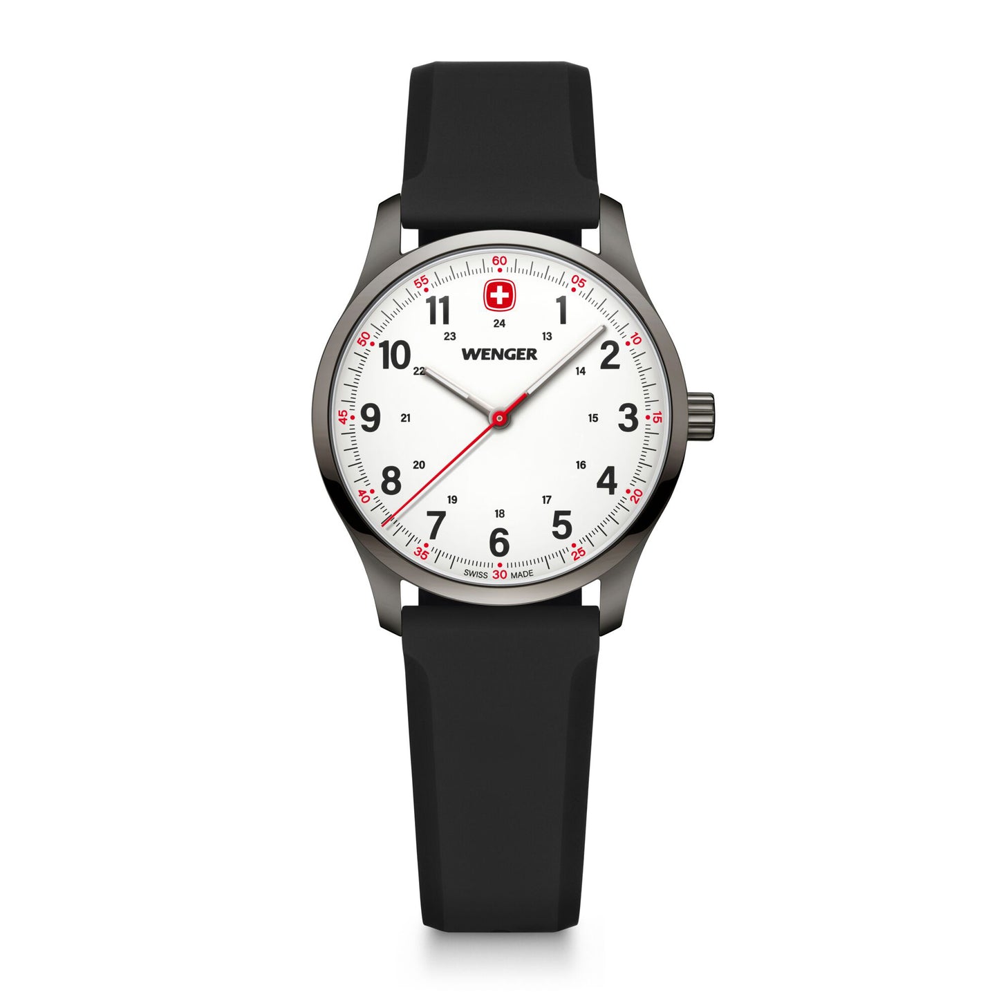 Wenger City Sport 34 mm White Dial Unisex Watch 01.1421.129