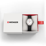 Wenger City Sport 34 mm White Dial Unisex Watch 01.1421.129