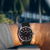 Wenger City Sport 42 mm Black Dial Men Analog Watch 01.1441.129