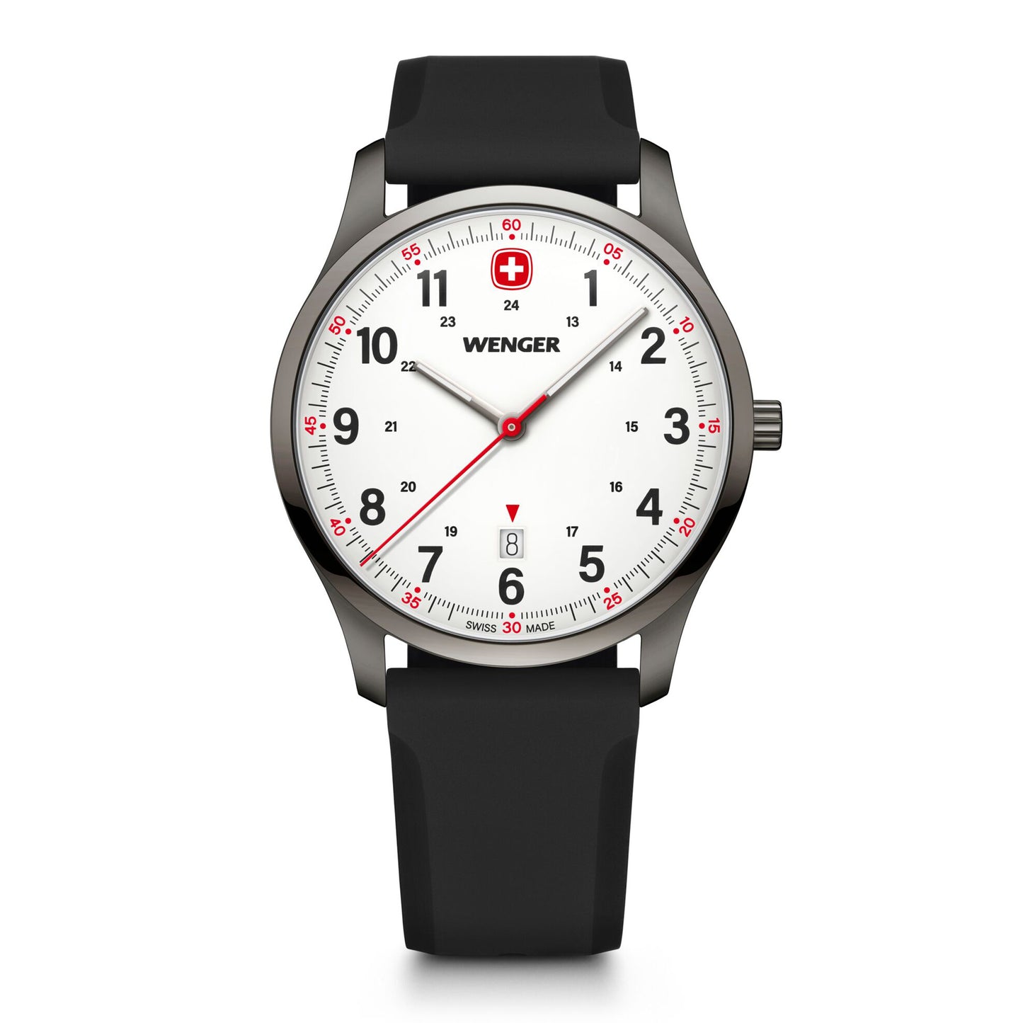 Wenger City Sport 42 mm White Dial Men Analog Watch 01.1441.132