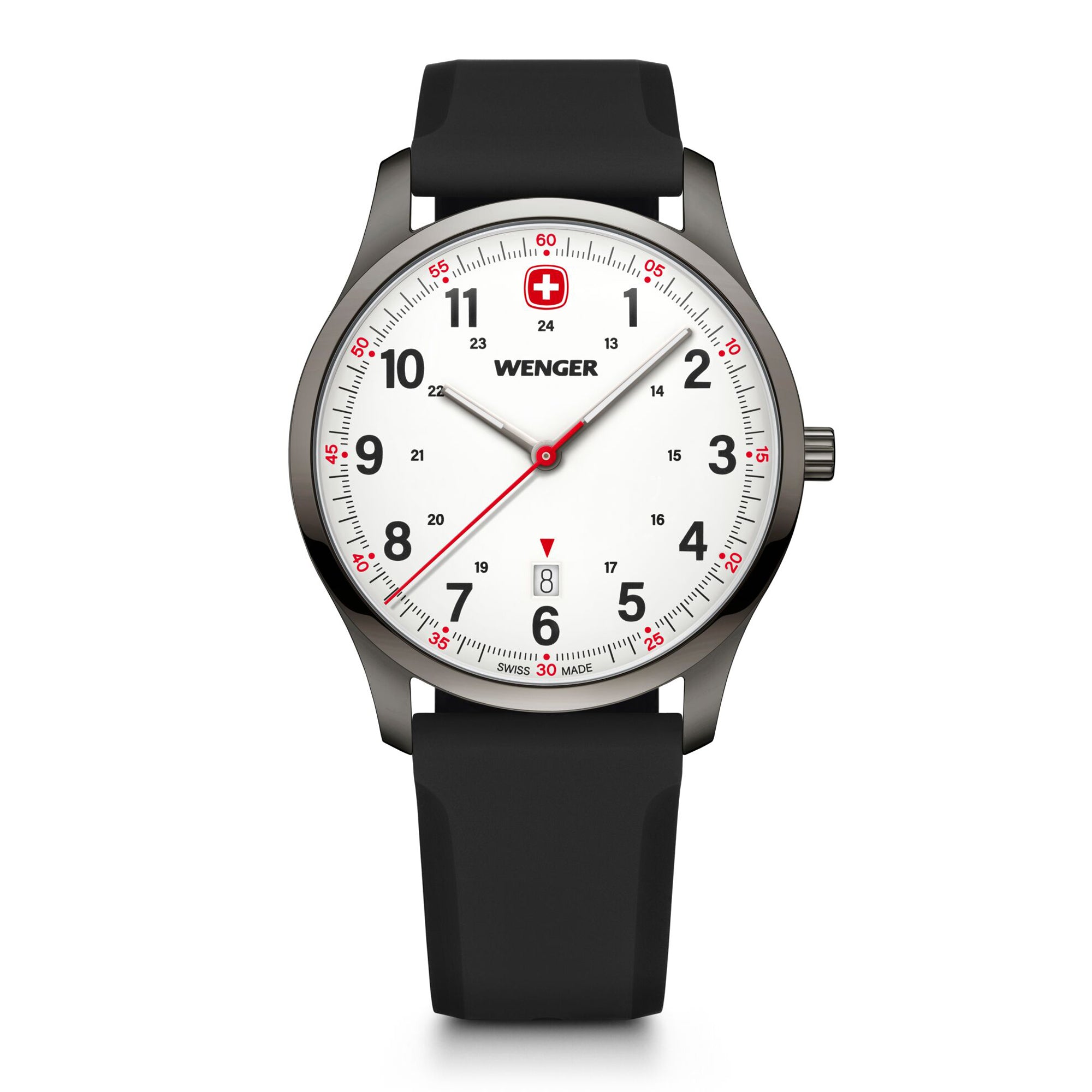 Wenger City Sport 42 mm White Dial Men Analog Watch 01.1441.132