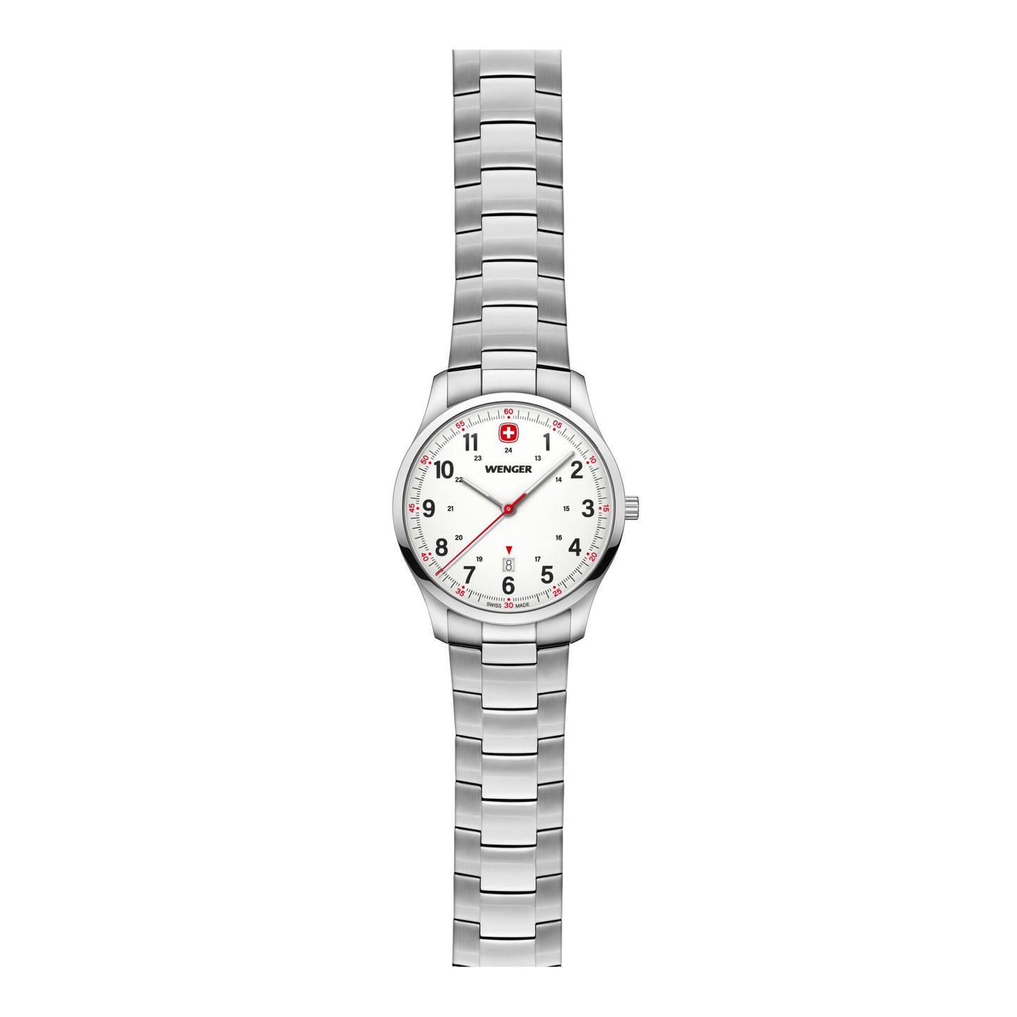 Wenger City Sport 42 mm White Dial Men Analog Watch 01.1441.133