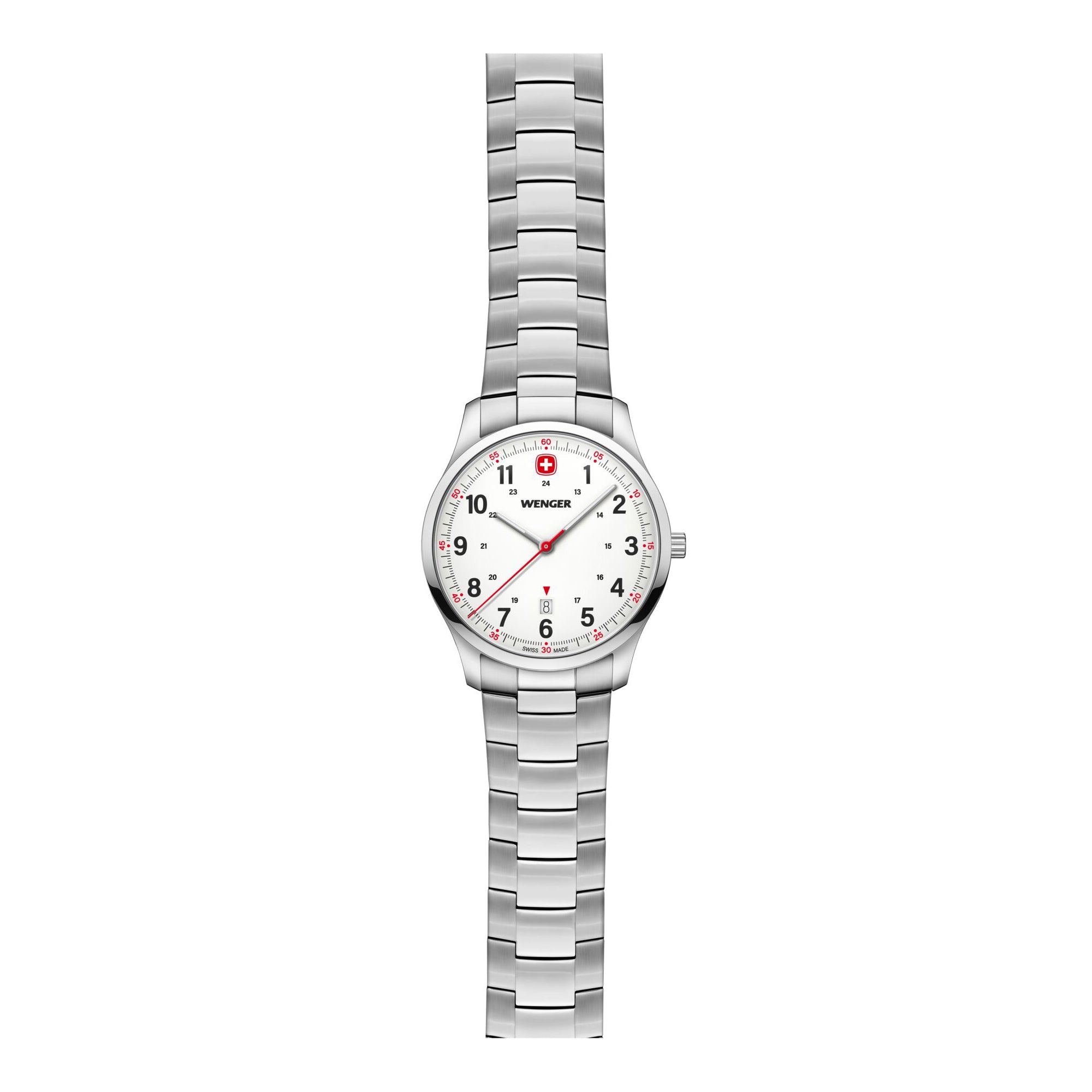 Wenger City Sport 42 mm White Dial Men Analog Watch 01.1441.133