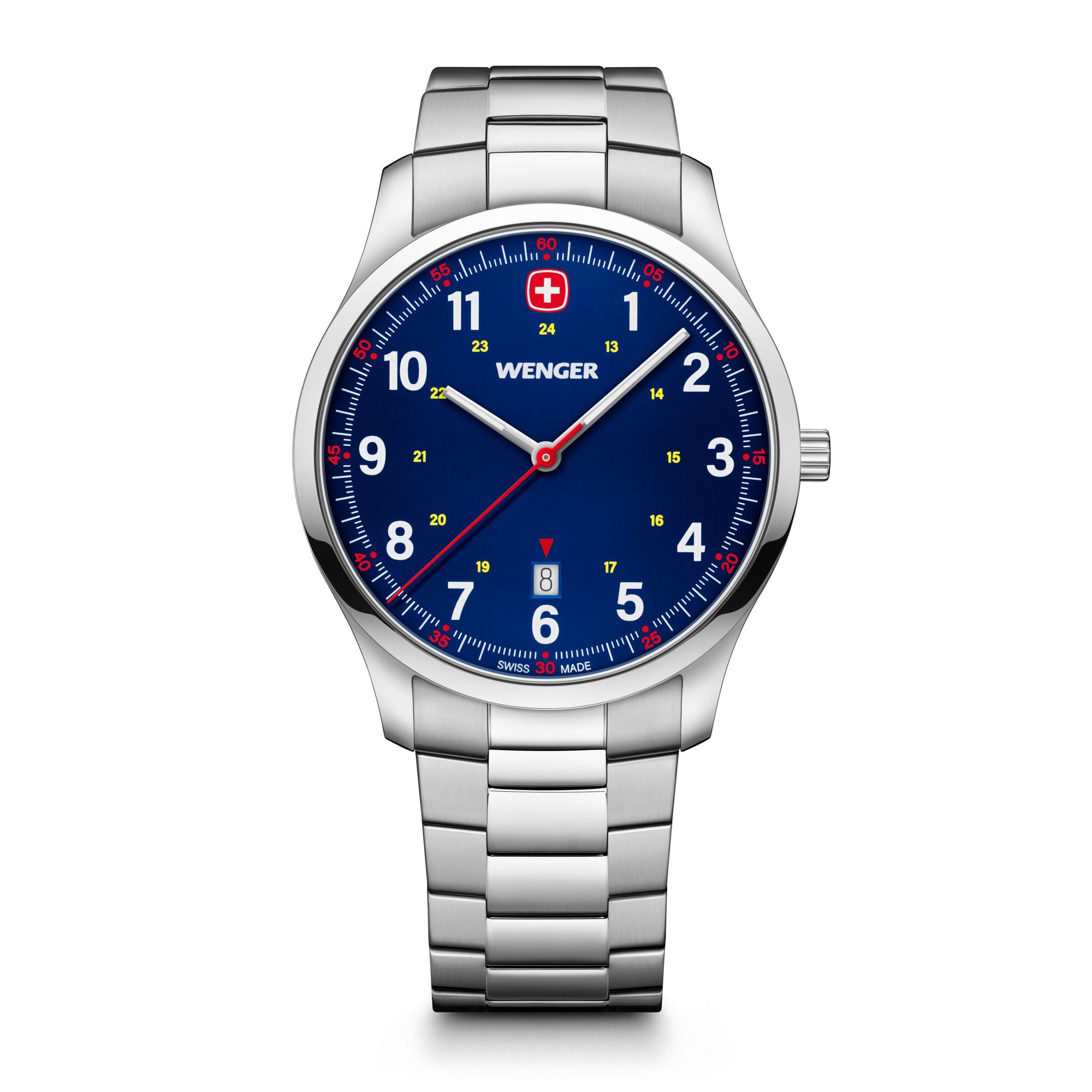 Wenger City Sport 42 mm Blue Dial Men Analog Watch 01.1441.134