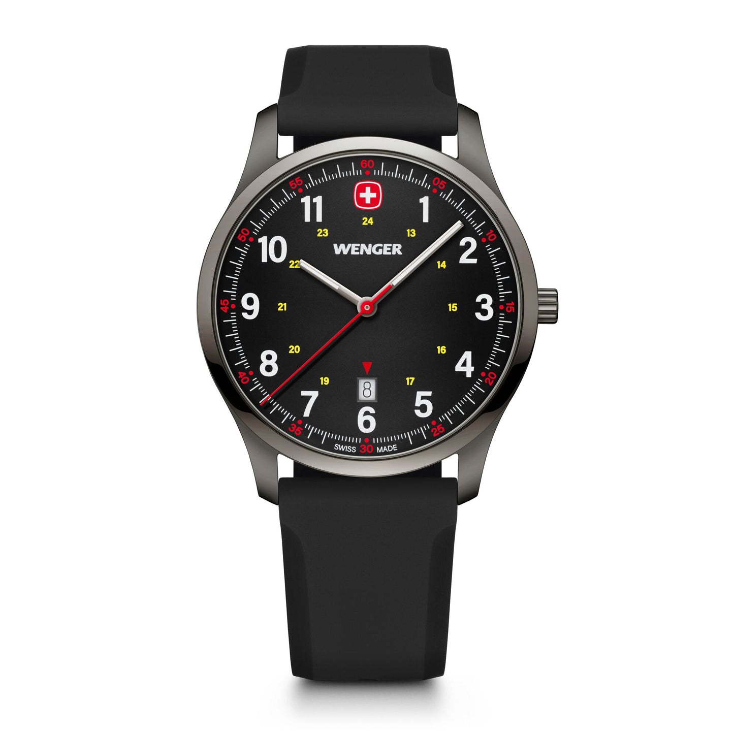 Wenger City Sport 42 mm Black Dial Men Analog Watch 01.1441.135