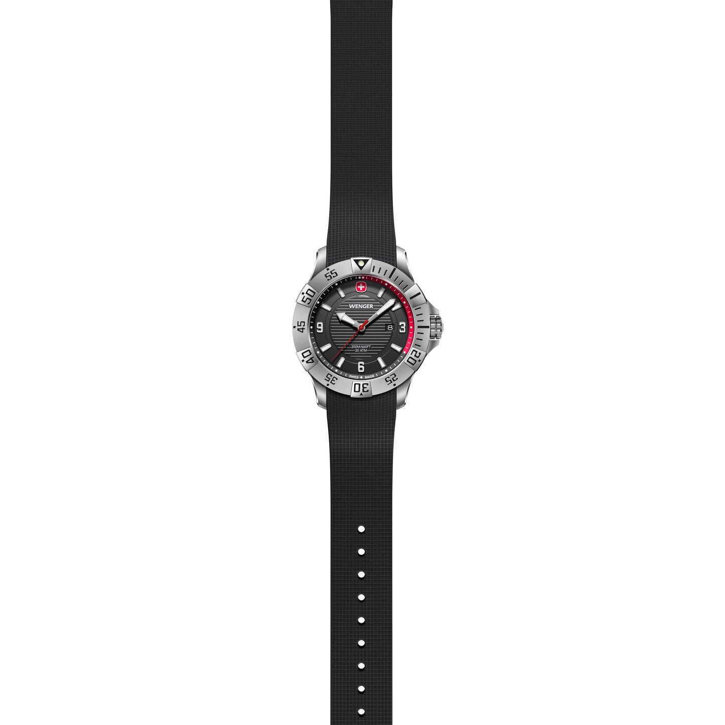 Wenger Seaforce 43 mm Black Dial Men Analog Watch 01.0641.138