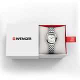 Wenger Vintage Classic 27 mm White Dial Women Watch 01.1911.101