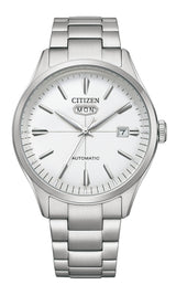 Citizen Mechanical 3 Hands 40.2 mm White Dial Men Watch- NH8391-51A