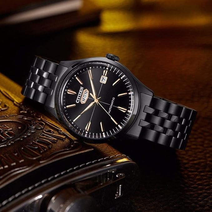 Citizen Automatic 40.2 mm Black Dial Men Analog Watch- NH8395-77E