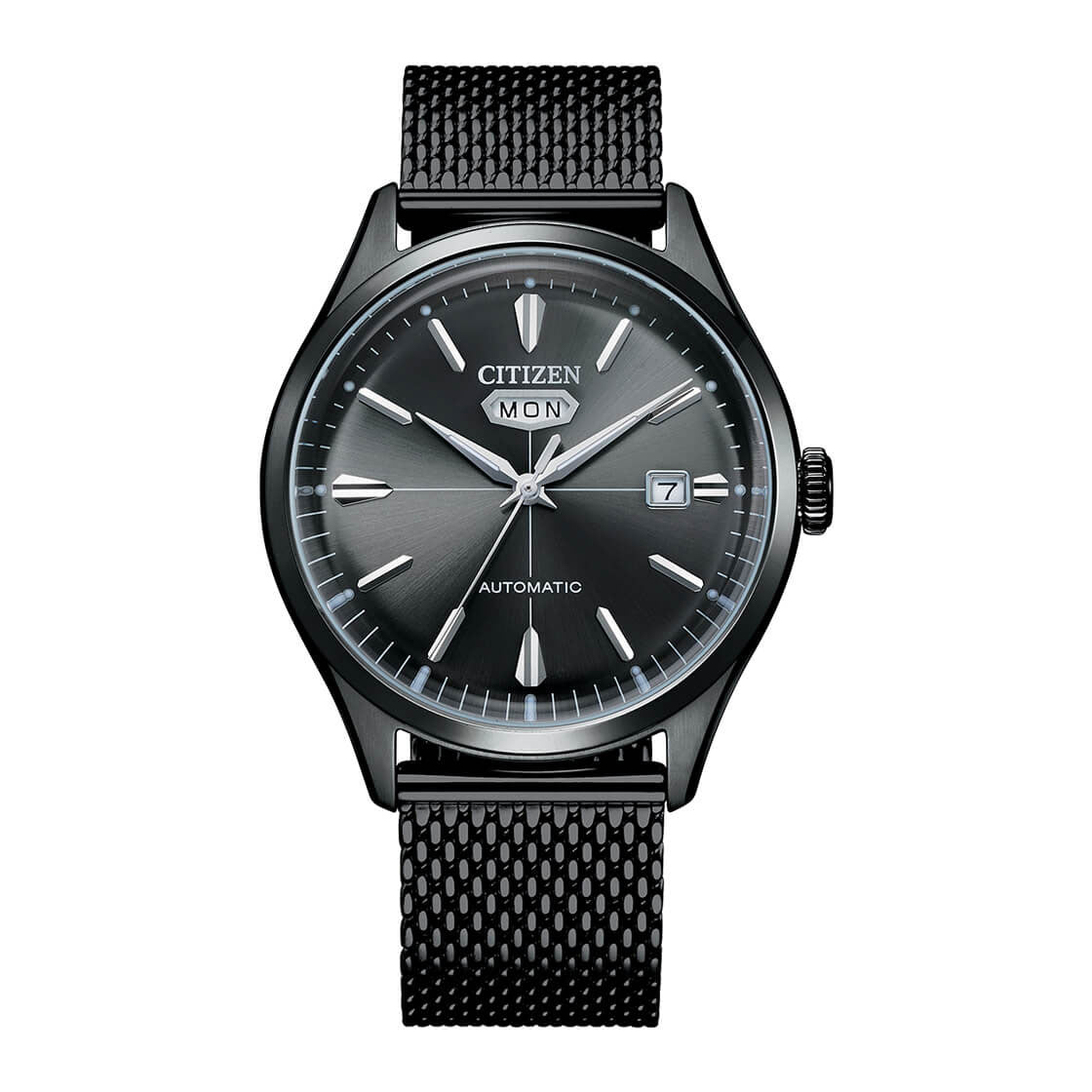 Citizen Automatic 40.2 mm Grey Dial Men Watch- NH8397-80H