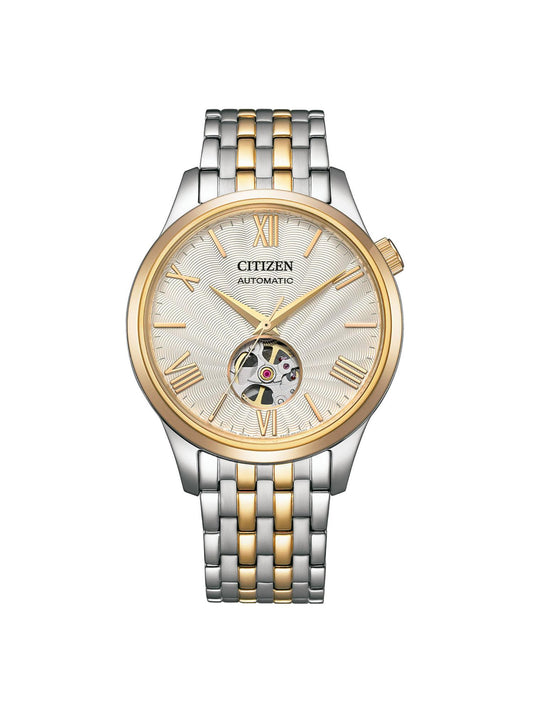 Citizen MECHANICAL 40 mm Size White Dial Men Analog Watch - NH9136-88A