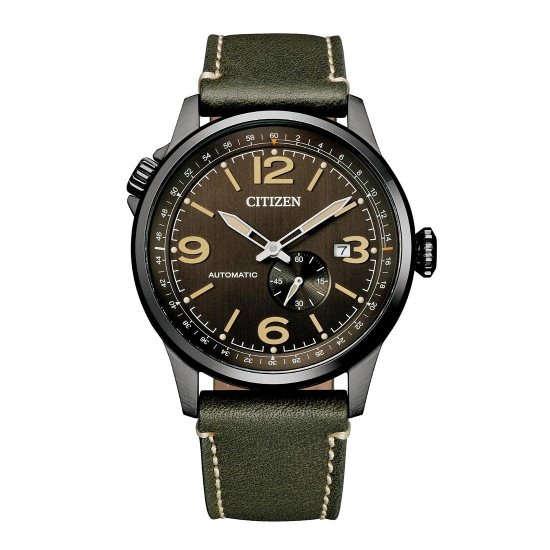 Citizen Mechanical 42 mm Black Dial Men Watch- NJ0147-18X