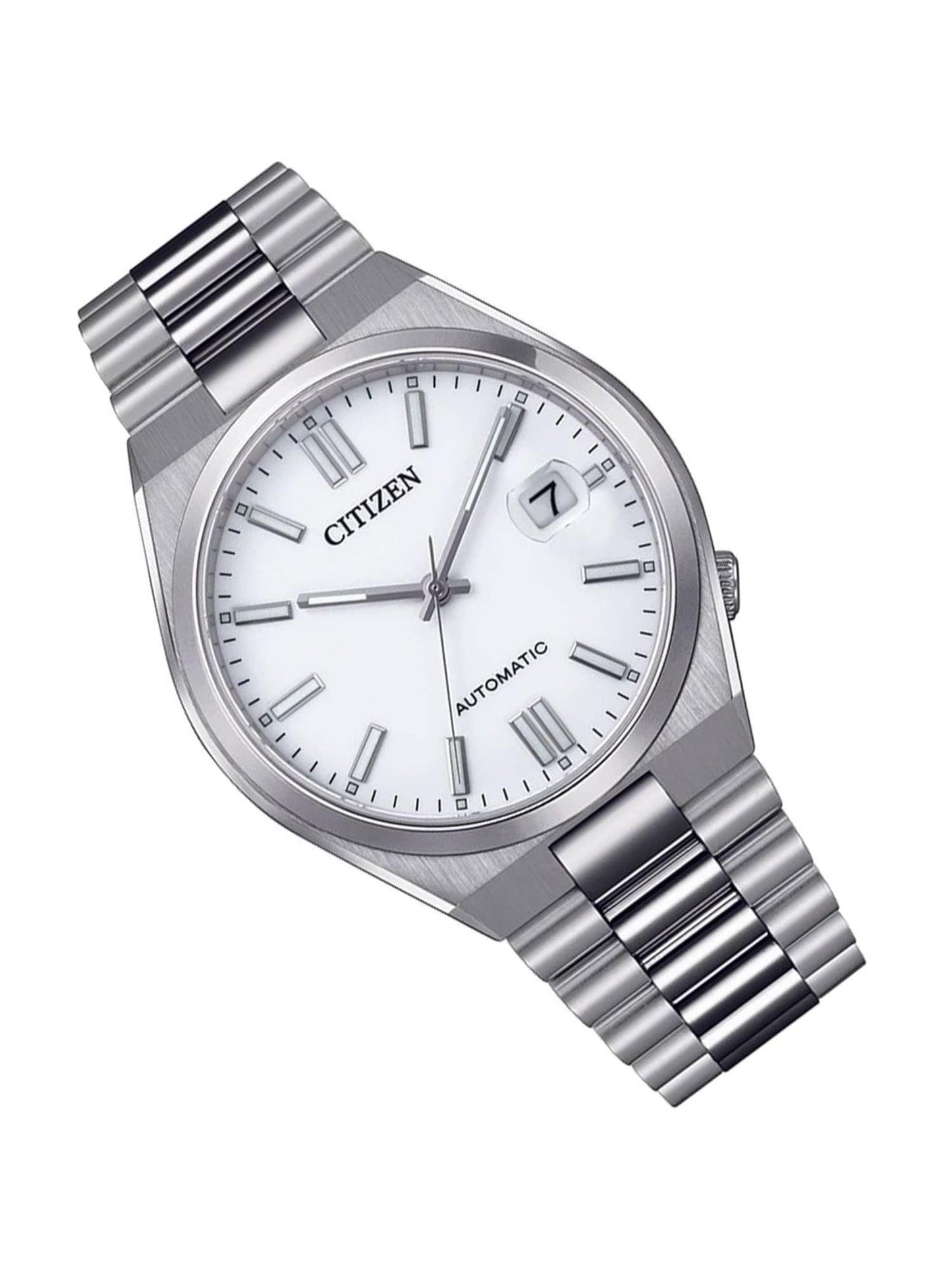 Citizen Men 40 mm Size White Dial Automatic Tsuyosa Collection Watch- NJ0150-81A