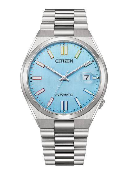 Citizen Men 40 mm Size Multicolor Dial Automatic Tsuyosa Collection Watch- NJ0151-53L