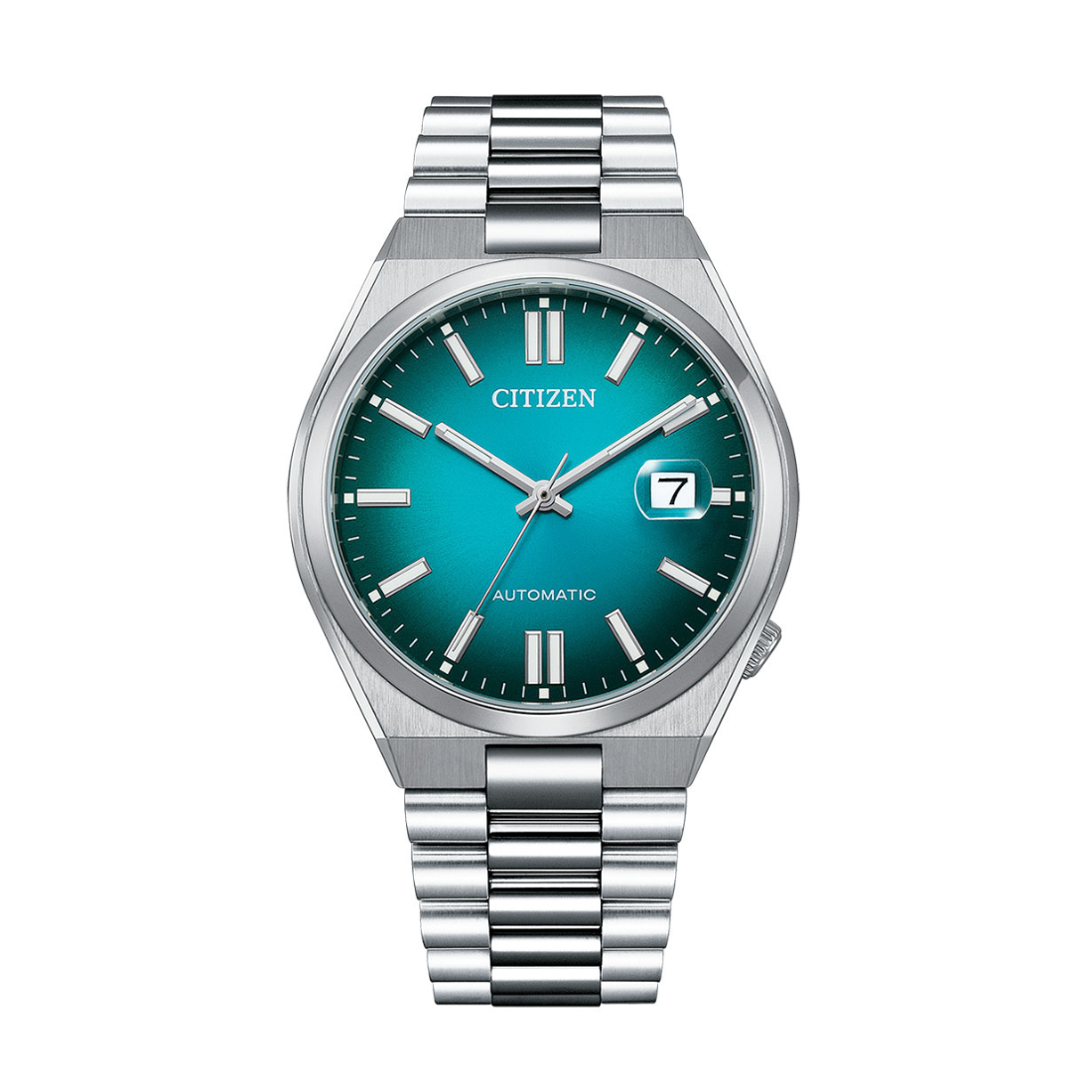 Citizen Men 40 mm Size Green Dial Automatic Tsuyosa Collection Watch- NJ0151-88X