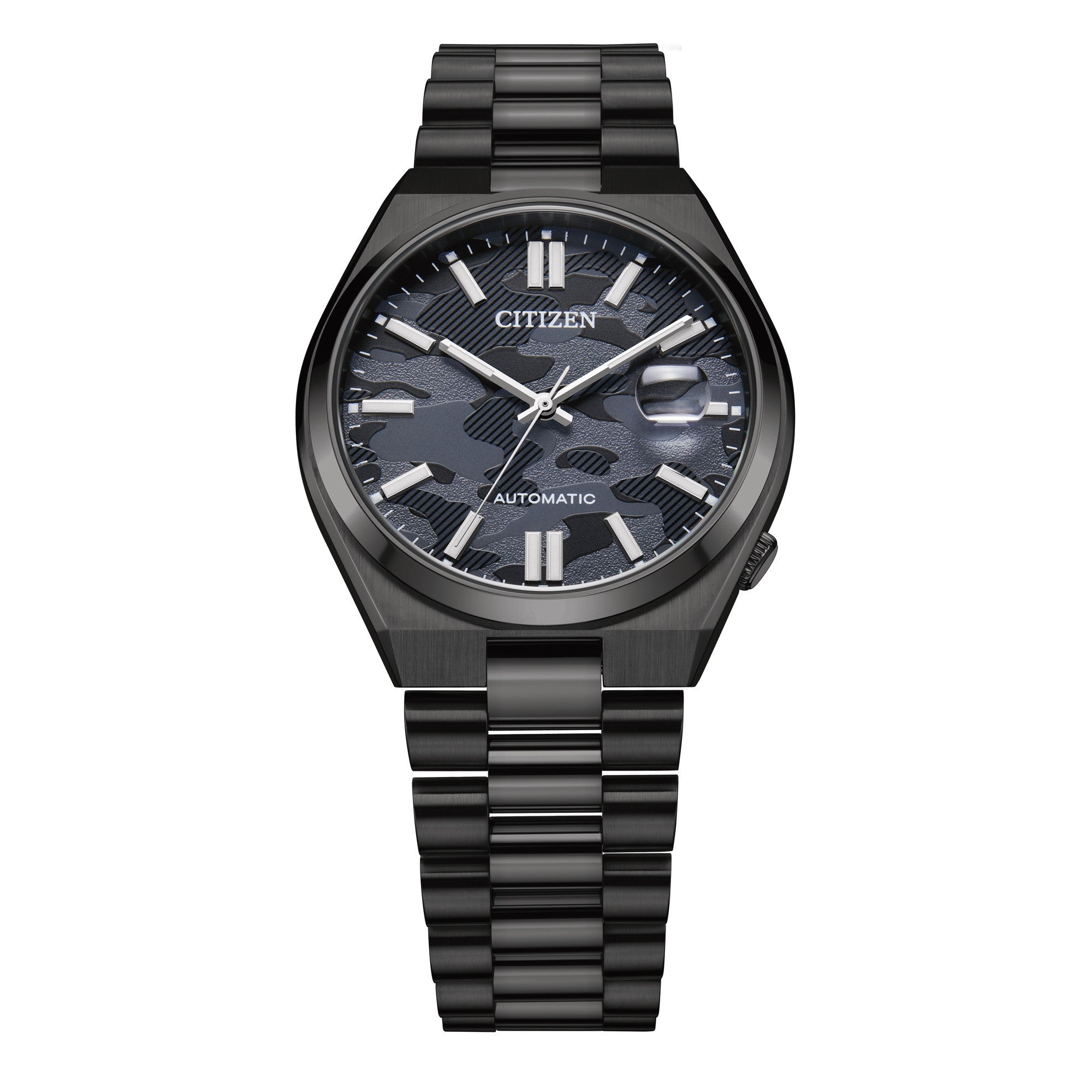 Citizen Automatic 40 mm Black Camouflage Dial Men'Watch- NJ0155-87E