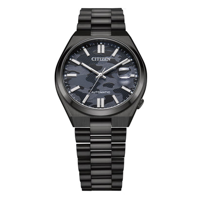 Citizen Automatic 40 mm Black Camouflage Dial Men'Watch- NJ0155-87E