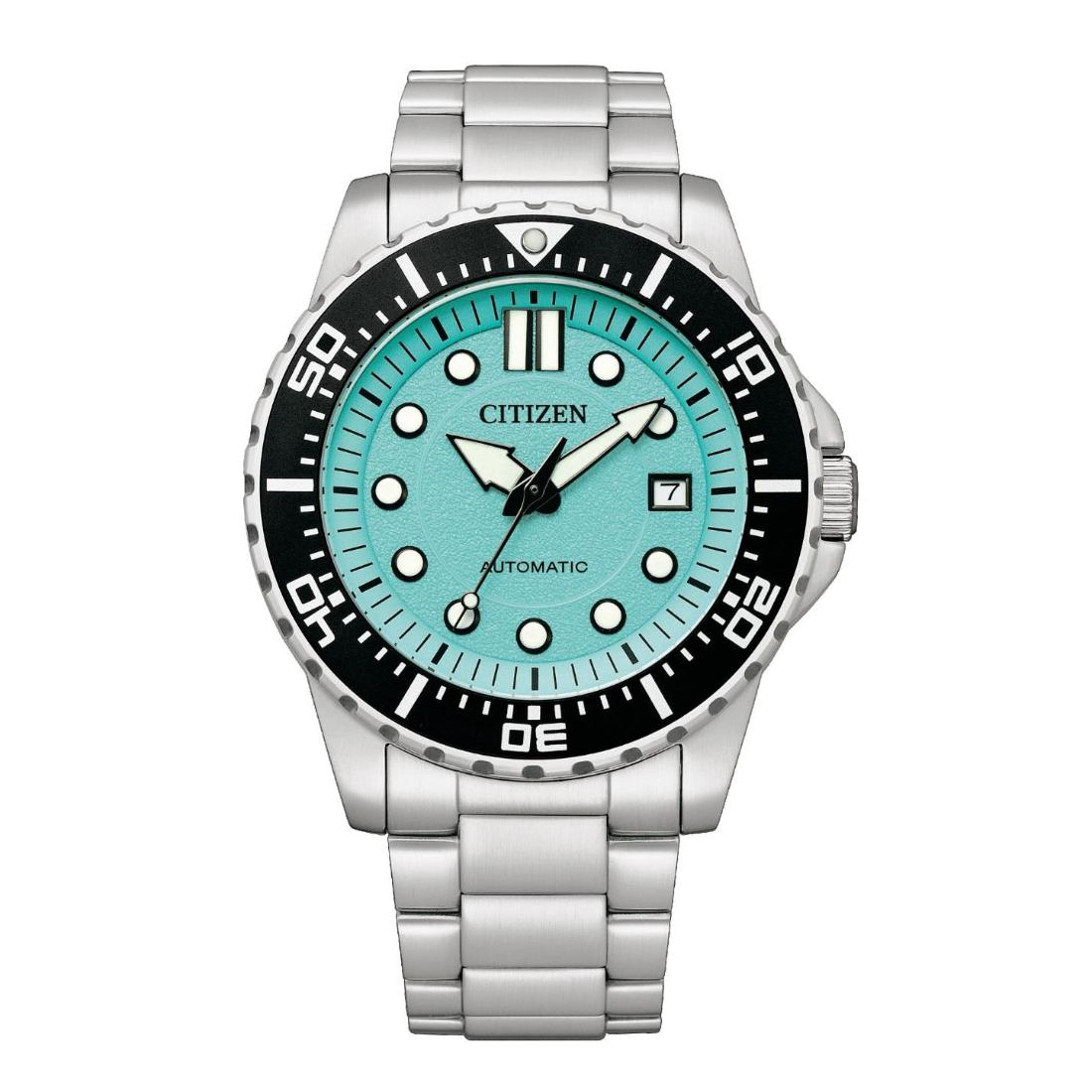 Citizen Mechanical 3 Hands 43 mm Blue Dial Men Watch- NJ0170-83X