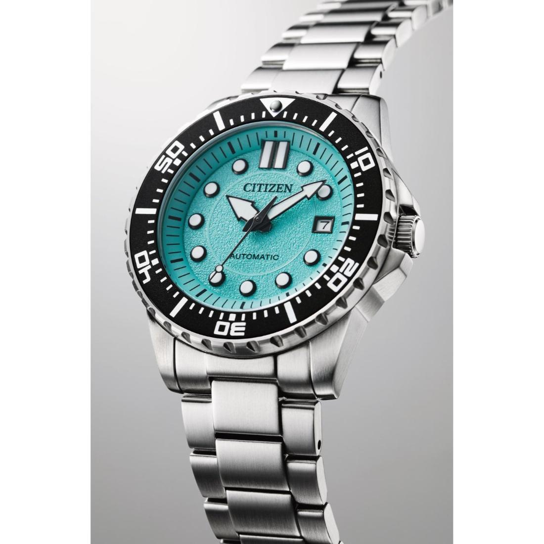 Citizen Mechanical 3 Hands 43 mm Blue Dial Men Watch- NJ0170-83X