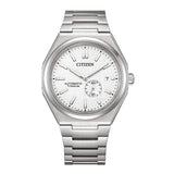 Citizen Zenshin 40.5 mm White Dial Mechanical Men Watch- NJ0180-80A