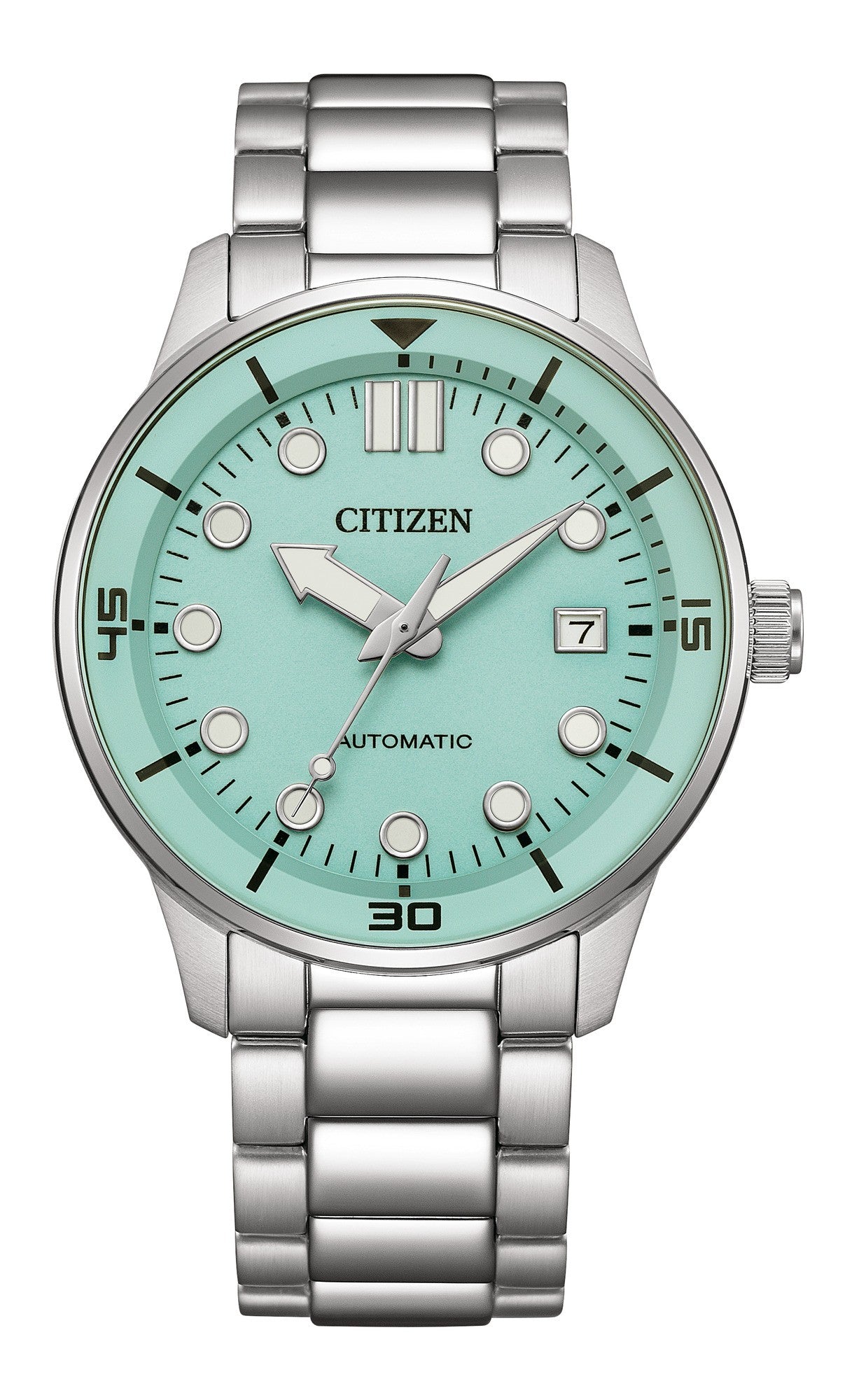 Citizen Automatic 40 mm Blue Dial Men Watch- NJ0191-83M