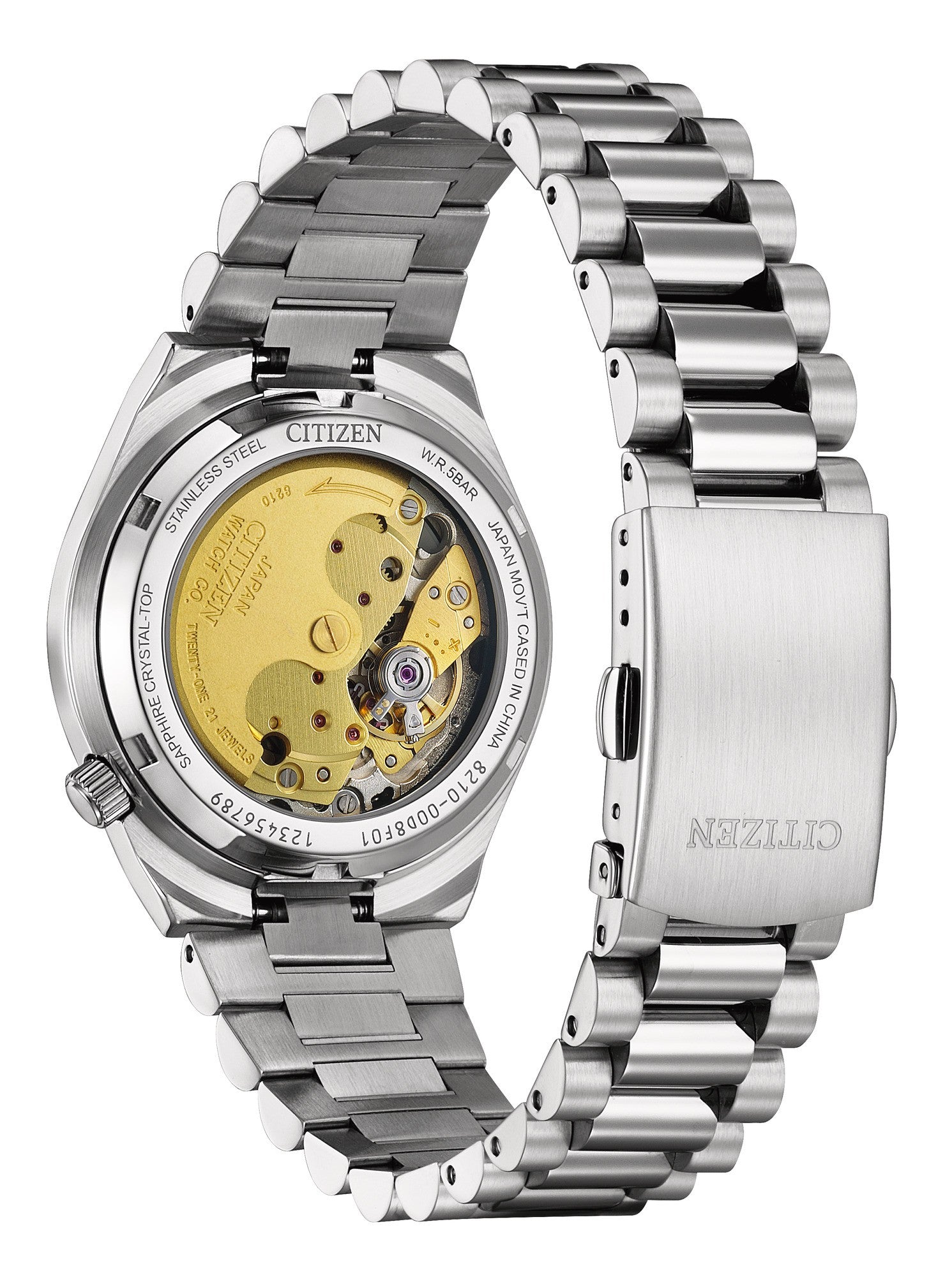 Citizen Tsuyosa Automatic 37 mm Blue Dial Unisex Watch- NJ0200-50M